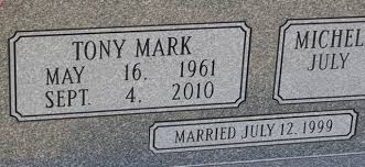 Tony Mark McClendon (1961-2010)