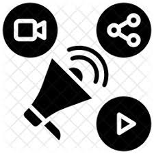 Social Media Marketing Icon Of Glyph Style Available In Svg Png Eps Ai Icon Fonts Icons for online use (.png). social media marketing icon