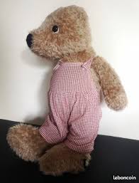 Rare Ourson" Bruce The Bear " by Anna Plush Club Teddy Bear Collection