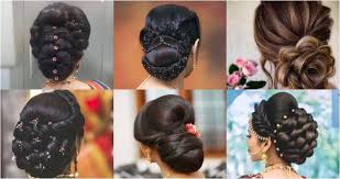 This hairstyle is a bit more bold that other hairstyles for wedding functions. Indian Wedding And Reception Hairstyle Indian Fashion Ideas Indian Fashion Ideas