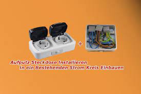 Rev ritter aufputzsteckdose weiß, gut. Aufputz Steckdose Installieren In Ein Bestehenden Strom Kreis Einbauen Youtube