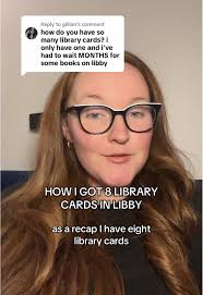 Cómo obtuve 8 tarjetas de biblioteca en Libby