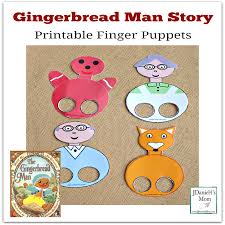 Simply download, print and cut whether introducing your children to the traditional tale of the gingerbread man, or looking for activities for your younger children, we have a variety of. Gingerbread Man Story Printable Finger Puppets