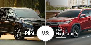 Select style toyota highlander toyota highlander hybrid. Honda Pilot Vs Toyota Highlander