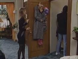 Full House Stephanie Drives Joey S Car Into The Kitchen Full House Full House Episodes Vintage Kitchen Decor