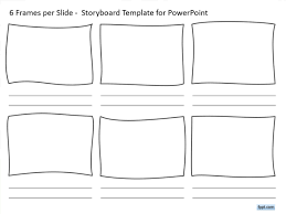 Customize & download storyboard templates online without photoshop & illustrator!!! Free 6 Frames Per Slide Storyboard Template For Powerpoint Free Powerpoint Templates