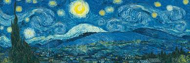 Starry night by vincent van gogh. Starry Night Panorama Expanded From Original 1000 Pieces Eurographics Puzzle Warehouse