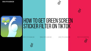 Just pick an image from your camera roll, stand in front of a plain background, and make the next tiktok masterpiece. How To Get Green Screen Sticker Filter On Tiktok Youtube
