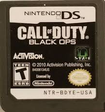 Call Of Duty Nintendo Ds Lite Call Of Duty Black Ops Nintendo Ds 2010 Nintendo Call Of Duty Black Black Ops Call Of Duty