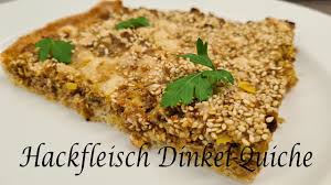 Thermomix Tm6 Tm5 Tm31 Hackfleisch Dinkel Quiche Youtube