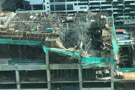 But does your condo collapsing qualify as one of the reasons you can do away with your s&p? Section Of Scaffolding Collapses At Ongoing Mont Kiara Project Edgeprop My