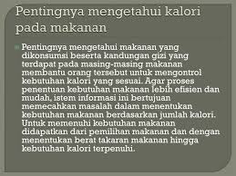 Namun perlu diketahui juga kandungan gizi yang ada di dalamnya. Ppt Cara Menghitung Kalori Pada Makanan Powerpoint Presentation Free Download Id 2068732