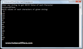 Generating alphabet a to z with ascii code in python using for loopascii character : C Program To Find Ascii Value Of A String Or Character Instanceofjava
