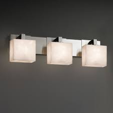 Justice Design Cld 8923 Modular Clouds 3 Light Bathroom Wall Light Fixture Jus Cld 8923