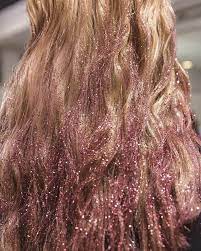Iambattista Valli S S 2019 Lovei Hair Styles Glitter Hair Hair