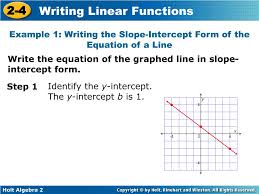Persamaan ini membantu kita dalam prediksi nilai sesuatu. Ppt 1 1 Writing Linear Equations Powerpoint Presentation Free Download Id 4115974