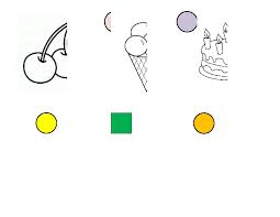 Share with others and tell a story about the drawing. Food Finish The Drawing Worksheet