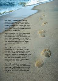 This Means So Much To Me Footprints In The Sand Poem Sand Footprint Footprints Poem