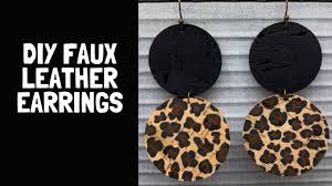 Check spelling or type a new query. How To Make Faux Leather Earrings On A Cricut Circles With Cork Faux Leather Diy Earrings Youtube