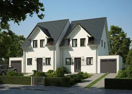 Doppelhaus Twin L Von Kern Haus Fur Kleine Grundstucke Haus Kern Haus Hausbau Fassade