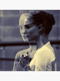 Natalie Portman in Black Swan Sticker" Sticker for Sale by 3ET3