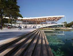 The project seeks to set in place an exemplary example of integrating the public realm and contemporary market space that will become a landmark. 3xn Unveils Sloping Design For Sydney Fish Market Archdaily