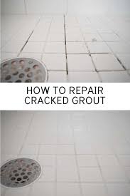 How To Fix Cracked Grout In 2020 Shower Floor Shower Grout Grout