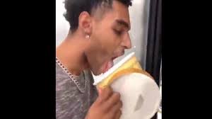 Man jailed for licking ice cream for social media stunt