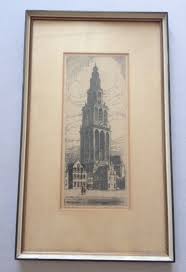 Marinus De Jongere Ets Martinitoren Groningen Verkocht Bekijk De Veilingopbrengst