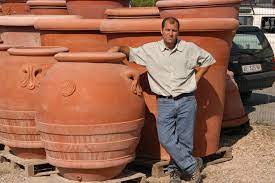 Oversized Pots Large Terra Cotta Planters Tuscan Imports Large Terracotta Planters Terracotta Planter Large Terracotta Pots