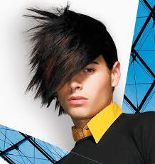 Emo hair for men go well with tight denims, cool tees with the names of various rock bands embedded on it. Emo Hairstyles For Men