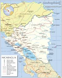 Nicaragua map of köppen climate classification zones nicaragua (officially the republic of nicaragua spanish : Political Map Of Nicaragua Nations Online Project