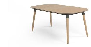 Edelweiss Extending Dining Table Ash And Grey Made Com Esstisch Ausziehbar Esstisch Stuhle Kleiner Esstisch