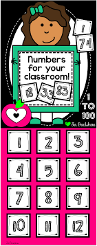 Number Cards 1 100 Teaching Mathematiques Enseignement Des Mathematiques Idees Pour L Ecole