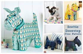 Diy Fabric Dog Toy Free Sewing Patterns Another animal door stop pattern on the list is this highland cow crochet door stop.