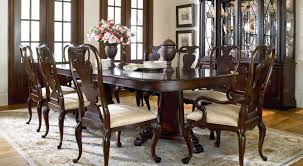 Thomasville Furniture Brompton Hall Mahogany Double Pedestal Dining Table Dining Room Sets Thomasville Furniture Formal Dining Room Sets