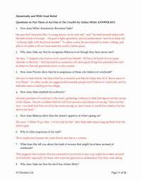 The Core Movie Worksheet Answers Beautiful The Crucible Act 1 Questions And Answers Worksheets In 2020 Worksheets Fractions Worksheets Answers