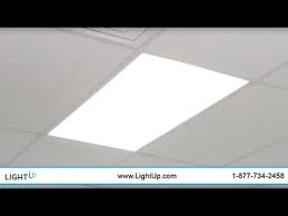 Led recessed and pendant lights are most exquisite pieces that you can choose. Led Flat Panels Drop Ceiling Led Flatpanels Youtube