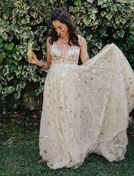 Catch The Dream A Summer Moon Themed Bachelorette Party Green Wedding Shoes Gold Wedding Dress Fairy Wedding Dress Watters Dress