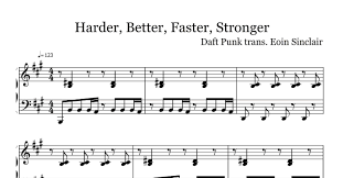 Harder better faster stronger is, for the most part, a very typical daft punk track: A4noteflight Harder Better Faster Stronger Pdf Docdroid