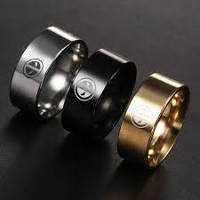 Deadpool Wedding Ring Updated Deadpool 1 And X Men Wedding Special 1 Adds Arti Stainless Steel Wedding Bands Silicone Wedding Ring Men Black Wedding Band