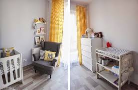 Pokoik Pokoj Dla Dziecka Dzieciecy Chlopca Bialy Szary Zolty Zygzak Chevron Gwiazdki Fotel Do Karmienia Str Baby Changing Tables Nursery Baby Room Kids Bedroom
