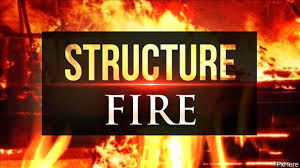Structure Fire in Alderson, traffic ...