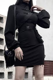 Cheongsam Style Mini Dress In 2020 Fashion Spring Dresses Casual Goth Dress