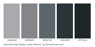 Maybe you would like to learn more about one of these? Gunmetal Grey Shades Color Scheme Black Schemecolor Com