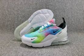 Dependable Nike Air Max 270 Flyknit White Rainbow Ah6789 700 Women S Running Shoes Sneakers Nike Air Max Air Max 270 Best Golf Shoes
