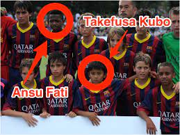The youngster was initially scouted by barcelona when he was ten and trained with la. Takefusa Kubo And Ansu Fati Can Be This Era S New Ronaldo And Messi