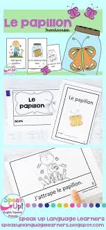 Le Papillon French Butterfly Reader Book En Francais French Emergent Readers Learn French How To Speak French