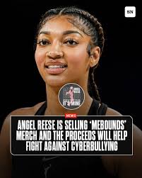 Angel Reese is officially selling merch with the phrase "Mebounds"
