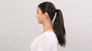 Easy to create and perfect for virtual professional gatherings. How To Do A Sleek Ponytail Using Zero Heat Tools Stylecaster